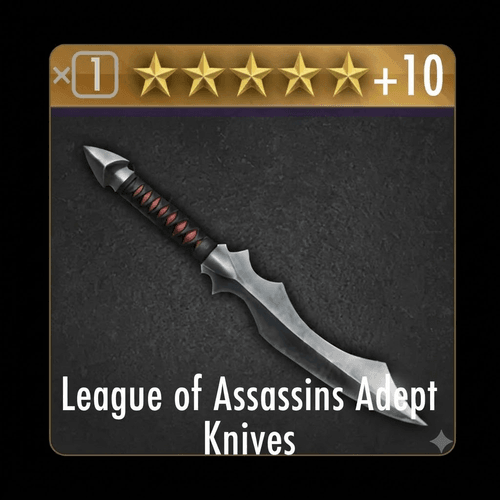 League of Assassins Adept Knives